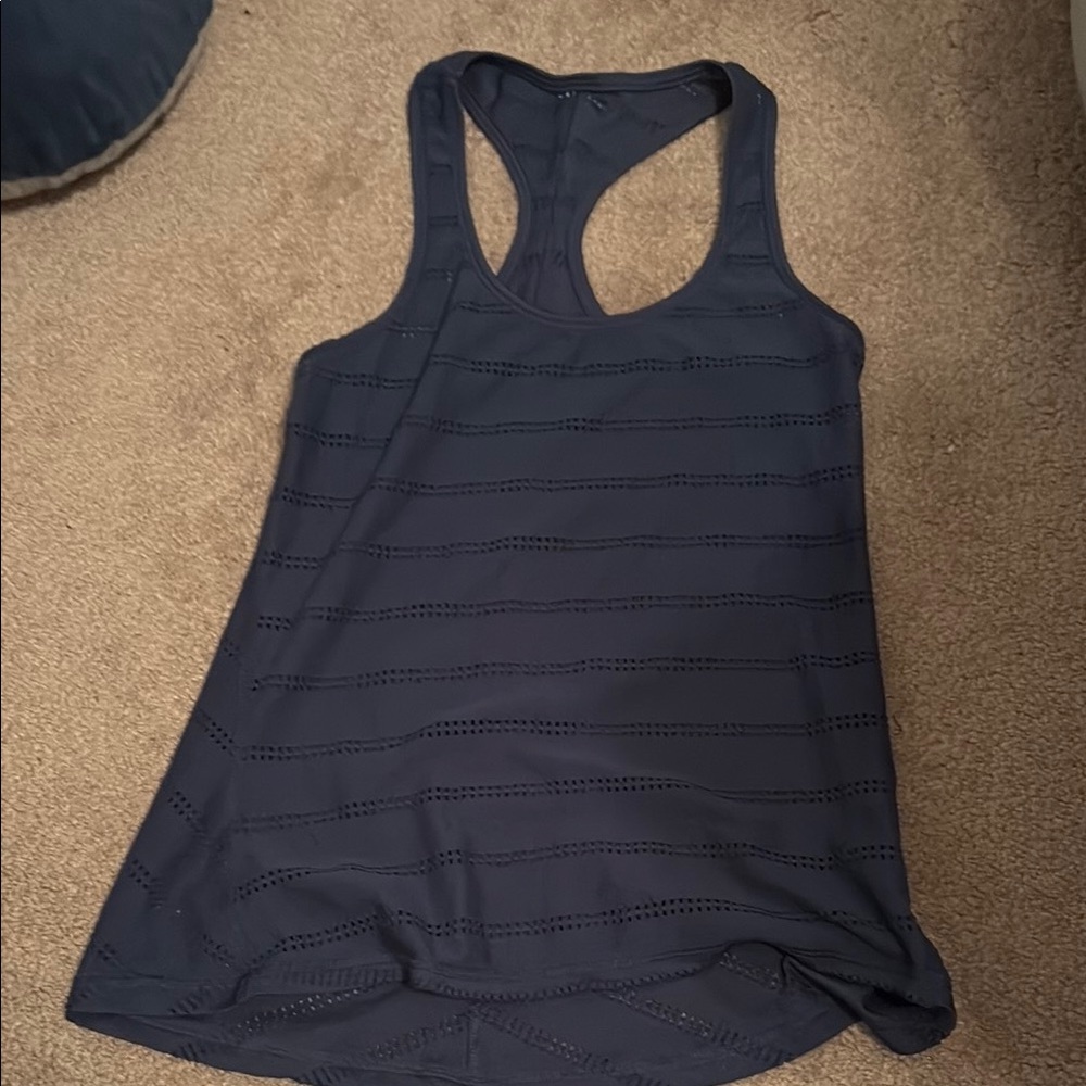 Women's Navy Blue Tank Top